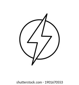 Power icon vector. Power Switch Icon. Electric power