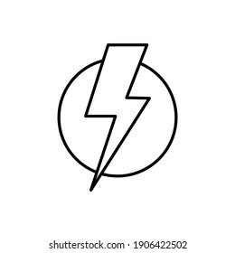 Power icon vector. Power Switch Icon. Electric power