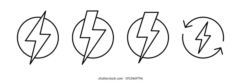 Power icon vector. Power Switch Icon. Electric power