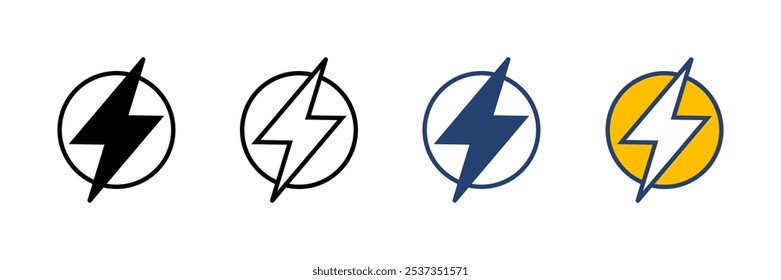 Power icon vector. Power Switch Icon. Electric power