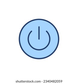 Power icon vector. Power Switch sign and symbol. Electric power