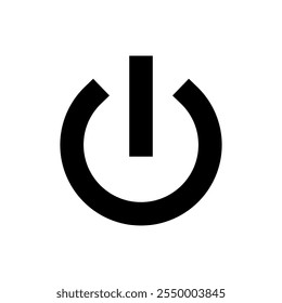 Power icon vector. Power Switch sign and symbol. Electric power