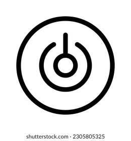 Power Icon Vector Symbol Design Illustration