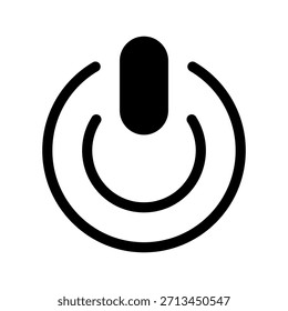 Ilustração de design de símbolo de vetor de ícone de energia