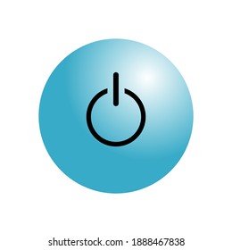 Icono de energía para web o aplicación