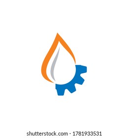 logotipo industrial de potencia , logotipo de la industria de ingeniería