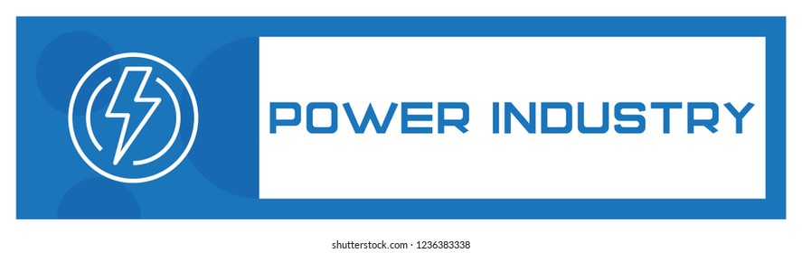 Power Industry Icon Concept