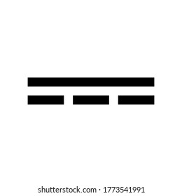Power input icon vector isolated on white background.