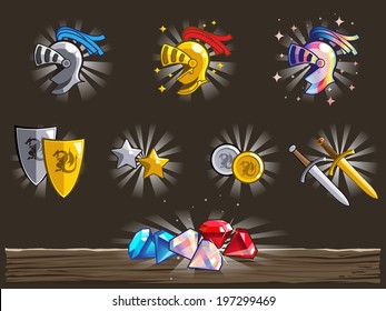 Game Power Icons High Res Stock Images Shutterstock