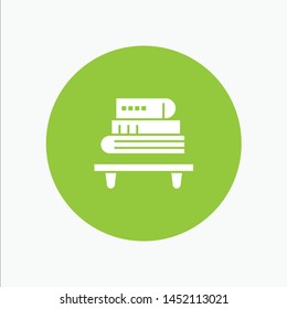 Power, Knowledge, Education, Books white glyph icon