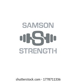 Power lifters, Bodybuilders, Gym Enthusiasts s letter logo design vector. s letter icon. gym s letter logo.