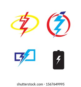 power lighting electric icon logo