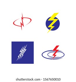 power lighting electric icon logo