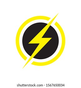 power lighting electric icon logo