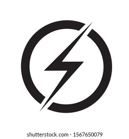 power lighting electric icon logo