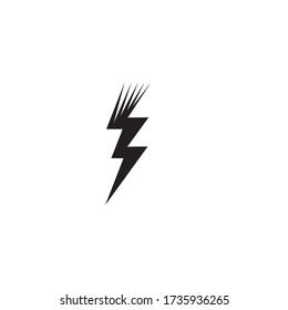 logotipo de iconos eléctricos de iluminación eléctrica