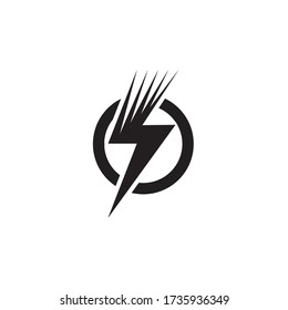 power lighting electric icon logo