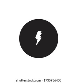 logotipo de iconos eléctricos de iluminación eléctrica