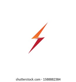 Power Lightning Logo Template vector