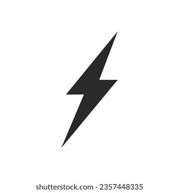 Power lightning logo vector design