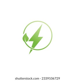 Ilustración vectorial del logotipo de alumbrado eléctrico elemento empresarial y diseño de símbolos