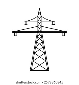 power line of a line art vector(1)