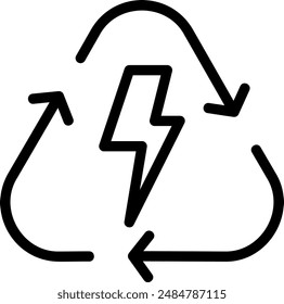 power line icon illustration vector