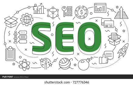 Power Lines Slides Point template Lines template illustration