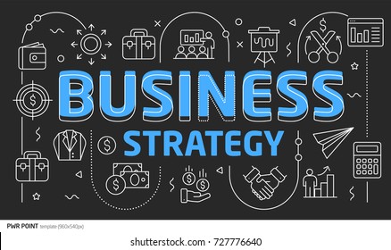 Power Lines Slides Point template Lines template illustration