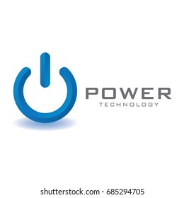 Power logo 3D 