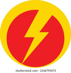 Power logo design. Flash lightning Thunderbolt Energy representing high power Logo design vector element. Logo, icon, emblem, S, sign, symbol  concept for logo design.