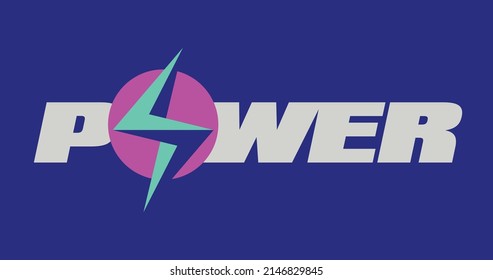  Power-Logo-Design. Blitz-Blitz-Energie, die das Logo-Design-Vektorelement mit hoher Leistung darstellt. Logo, Symbol, Emblem, S, Zeichen, Symbol Konzept für Logo-Design.