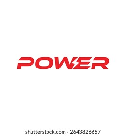 Diseño de logotipo de energía con icono de trueno