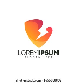 power logo design vector illustration
