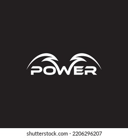 Power Logo Design Vector template