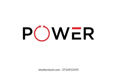 Power-Logo Blitz Energie Blitz Faust männliche Hand, proletarische Protest-Symbol. Netzzeichen