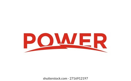 Power-Logo Blitz Energie Blitz Faust männliche Hand, proletarische Protest-Symbol. Netzzeichen