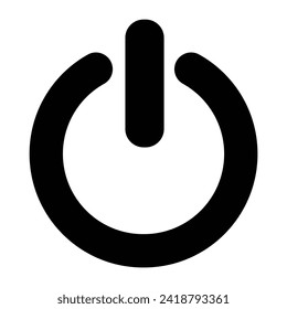 power logo icon.  Lightning Power Icon.555