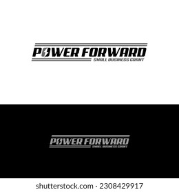 Power logo template, Creative Power logo design vector