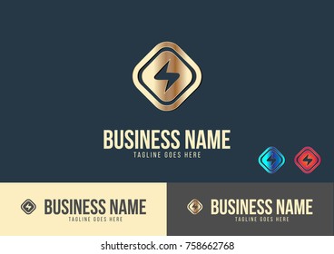 Power Logo Template Design Vector