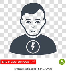 Power Man Eps Vector Icon Illustration Stock Vector (Royalty Free ...
