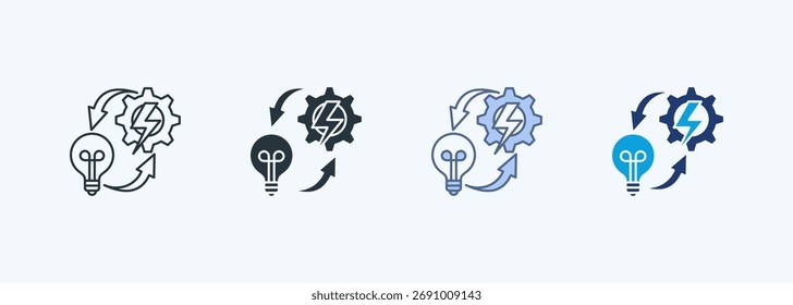 Power Management Multiple Style Icon