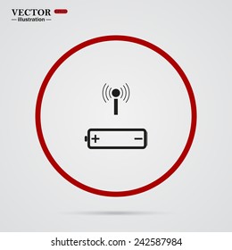 power management through a wi-fi network, vector, EPS 10