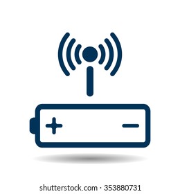 power management through a wi-fi network icon