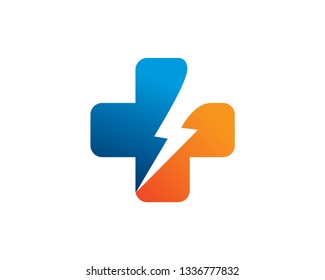Power Medic Logo Template, Icon, Symbol - Vector