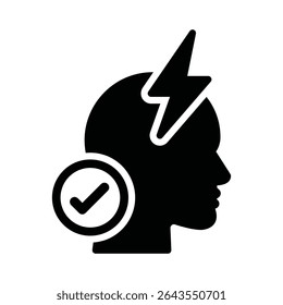 Power mode activated Vector Icon which can easily modify or edit
