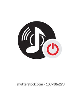 Power Music Logo icon Design