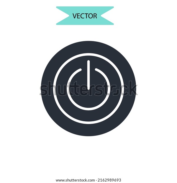 power of nature icons  symbol vector elements for\
infographic web