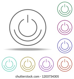 power of nature outline icon. Elements of Ecology in multi color style icons. Simple icon for websites, web design, mobile app, info graphics