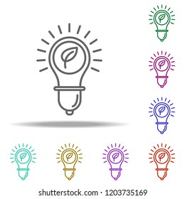 power of nature outline icon. Elements of Ecology in multi color style icons. Simple icon for websites, web design, mobile app, info graphics